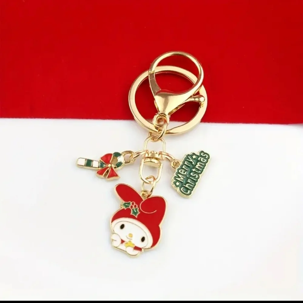 Sanrio Hello Kitty & Friends Christmas Keychain Bag Charm Stocking Stuffer